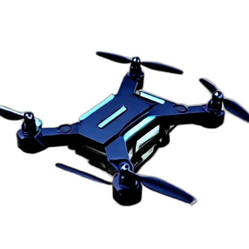 robot, 3d render, photo, futuristic, quad, copter, toy transparent PNG cut-out