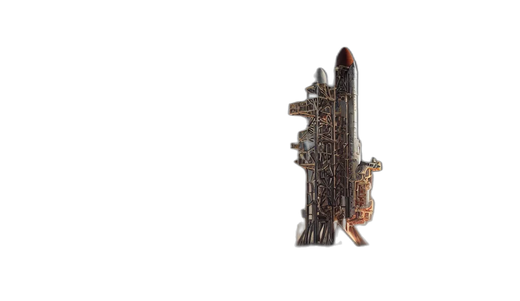 weapon, jewelry, crown, furniture, 3d render, outer space, epic, professional transparent PNG cut-out