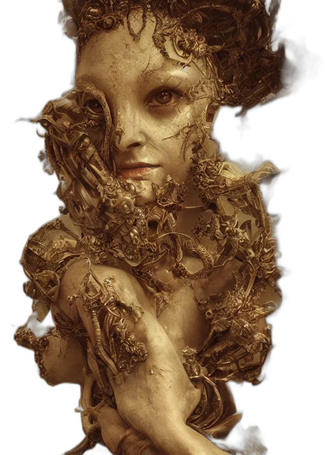 mask, face, jewelry, creature transparent PNG cut-out