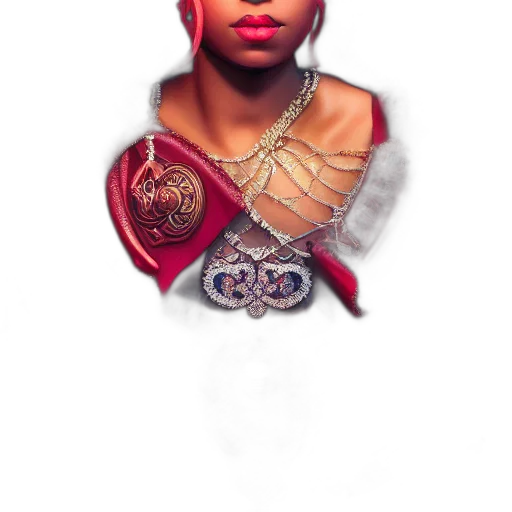 crown, jewelry, face, fantasy art transparent PNG cut-out