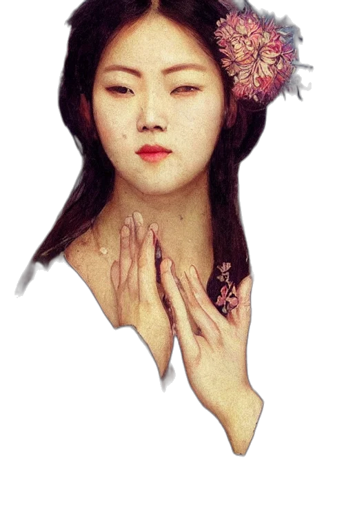 face, mask, crown, jewelry, photorealistic, oil painting, watercolor, fantasy art transparent PNG cut-out