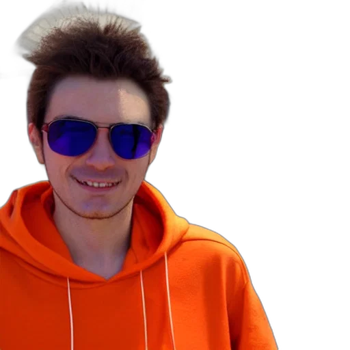 jacket, face, staff, hair transparent PNG cut-out