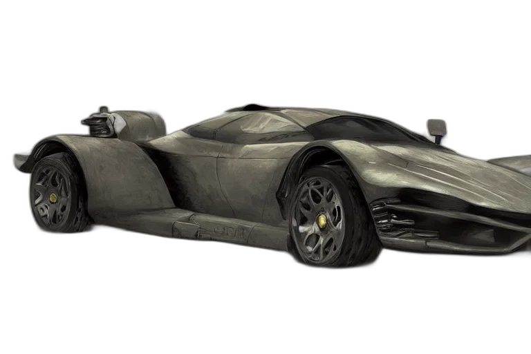 car, weapon, concept art, 3d render transparent PNG cut-out