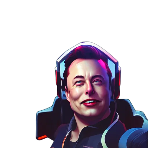 robot, face, jacket, creature transparent PNG cut-out
