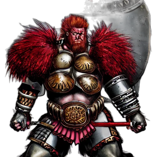 sword, weapon, concept art, fantasy art, comic book art, photorealistic, red, bulky transparent PNG cut-out