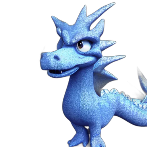 dragon, animal, creature, 3d render transparent PNG cut-out