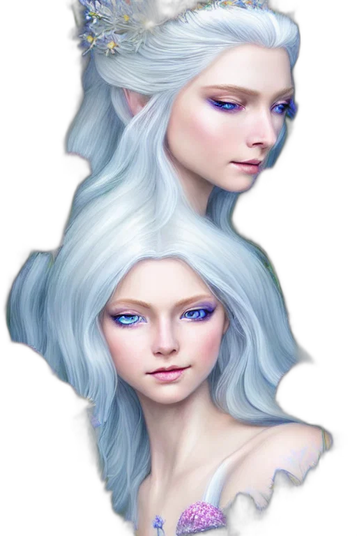 face, dragon, crown, fantasy art transparent PNG cut-out