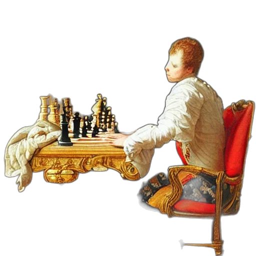 crown, furniture, robot, oil painting transparent PNG cut-out
