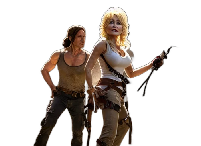 concept art, comic book art, fantasy art, 3d render transparent PNG cut-out