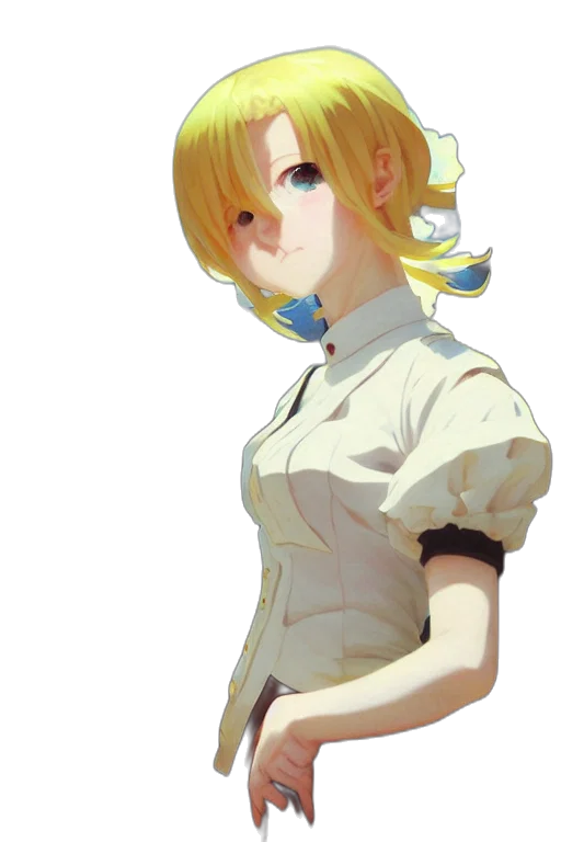 staff, dress, crown, face transparent PNG cut-out