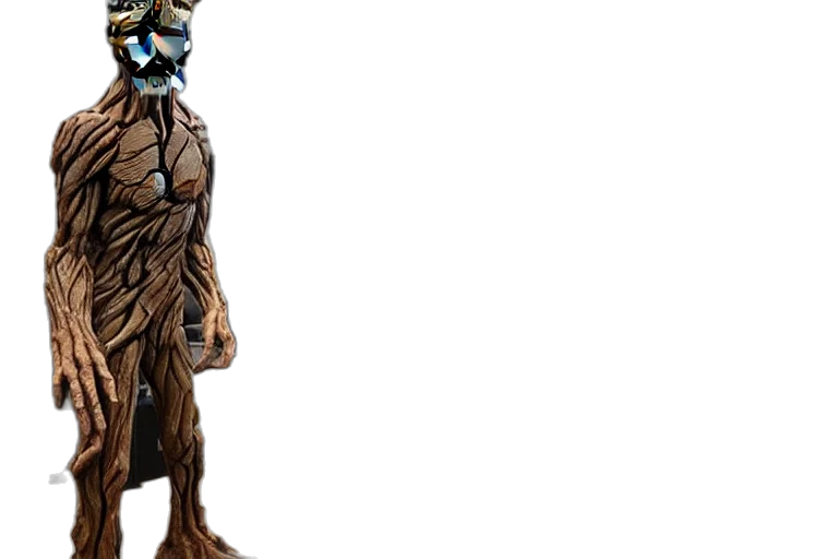 creature, robot, animal, staff transparent PNG cut-out
