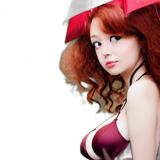 hat, dress, robot, umbrella transparent PNG cut-out