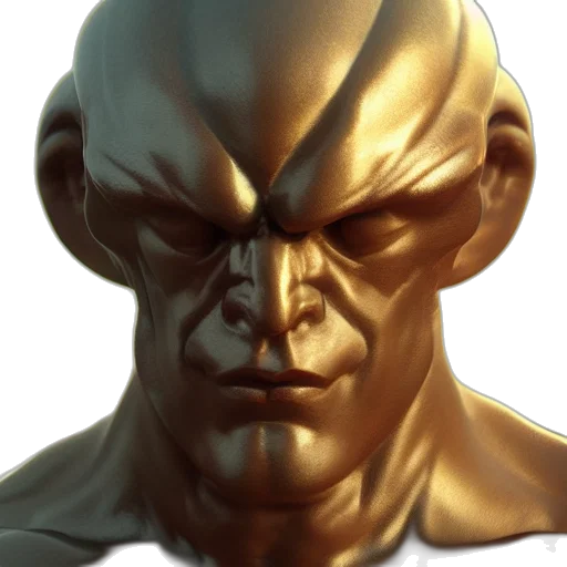 face, mask, creature, 3d render, concept art, photorealistic, comic book art, outer space transparent PNG cut-out