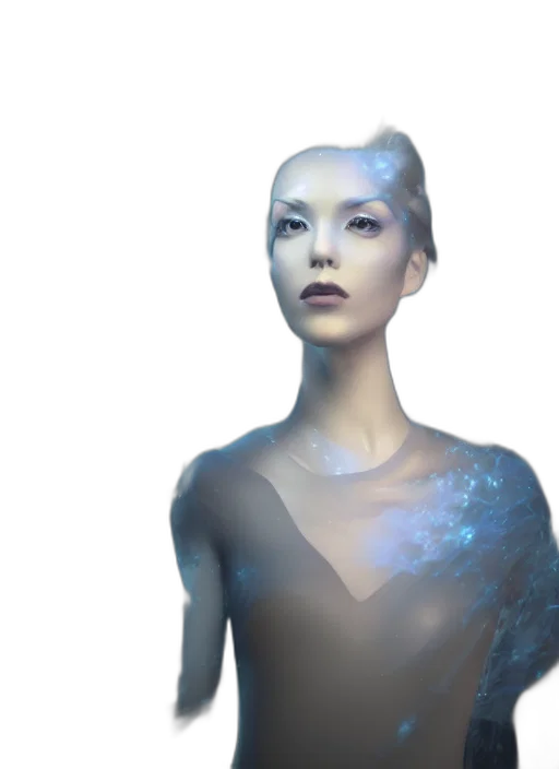 robot, dress, concept art, fantasy art transparent PNG cut-out