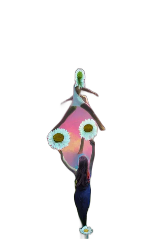 staff, mask, creature, umbrella, concept art, 3d render, watercolor, fantasy art transparent PNG cut-out