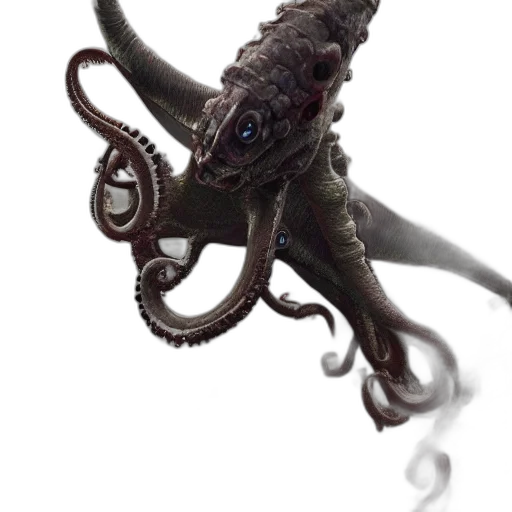 creature, staff, dragon, animal transparent PNG cut-out