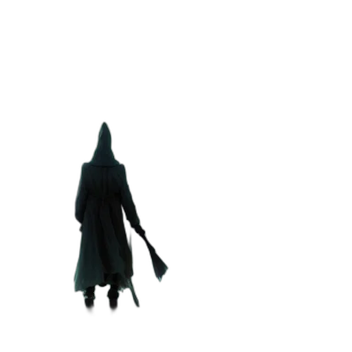 staff, umbrella, mask, jacket, concept art, 3d render, pixel art, fantasy art transparent PNG cut-out
