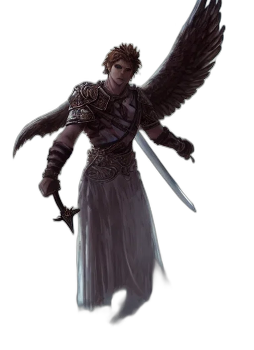 sword, staff, weapon, dragon, fantasy art, concept art, pixel art, comic book art transparent PNG cut-out