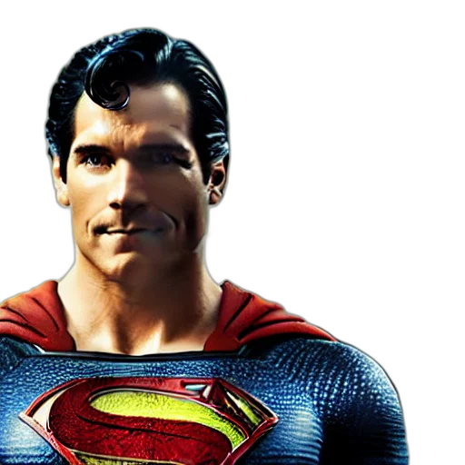 comic book art, 3d render, photorealistic, concept art, portrait, mario, superman, man transparent PNG cut-out