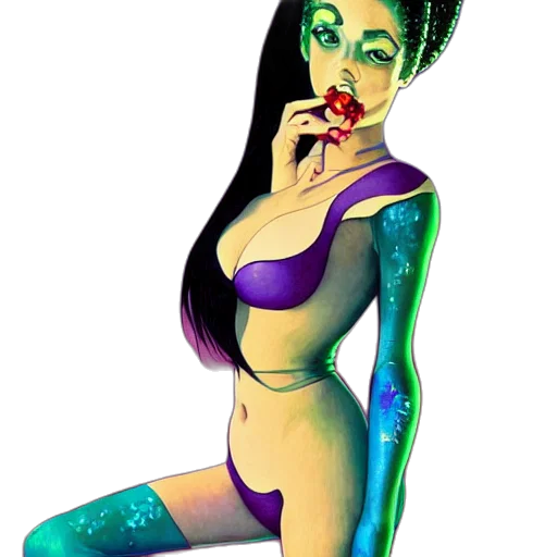 jewelry, concept art, comic book art, fantasy art transparent PNG cut-out
