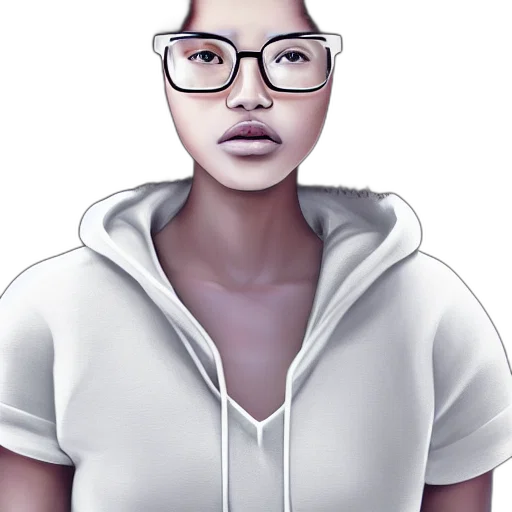 face, jacket, mask, staff transparent PNG cut-out