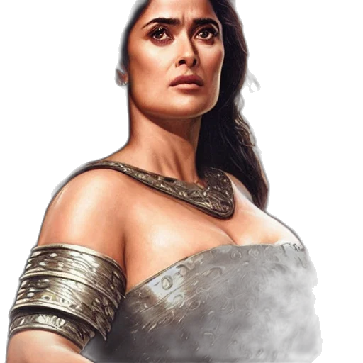 dress, face, jewelry, fantasy art transparent PNG cut-out