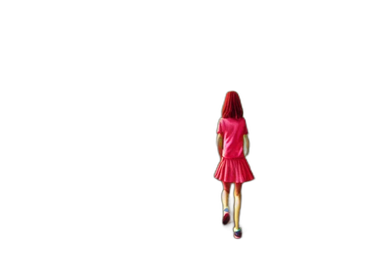 dress, robot, hair, shoes, 3d render, concept art, pixel art, photorealistic transparent PNG cut-out
