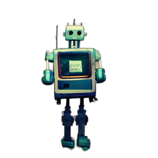 robot, animal, staff, creature transparent PNG cut-out