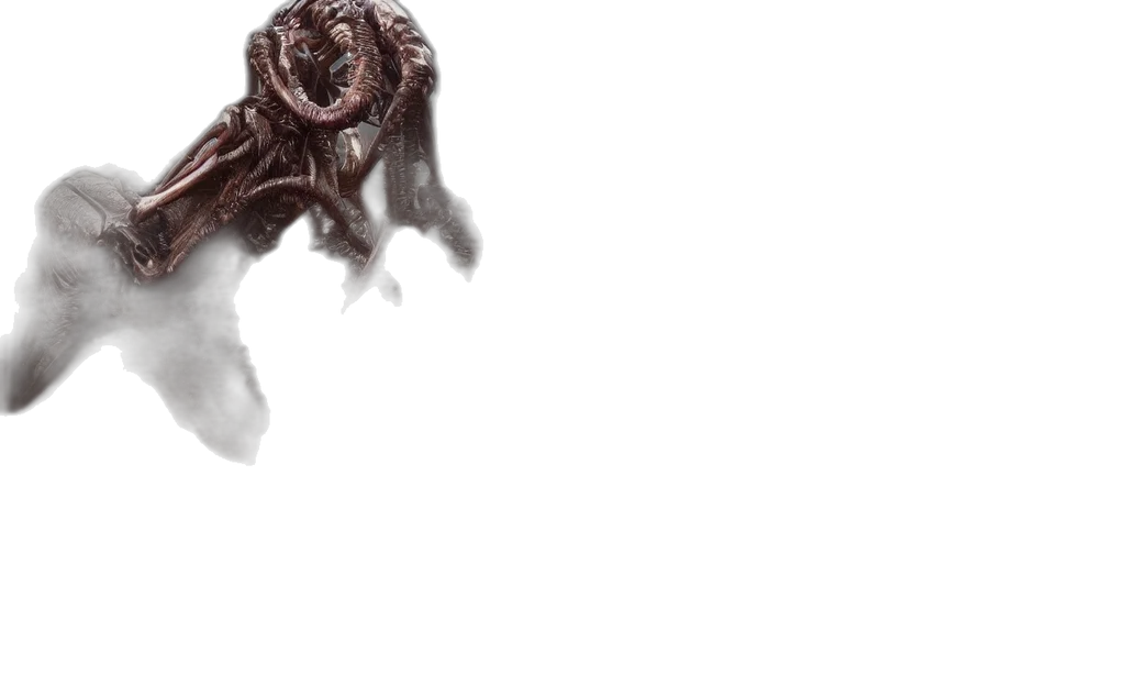 dragon, creature, hair, mask, concept art, fantasy art, photorealistic, 3d render transparent PNG cut-out