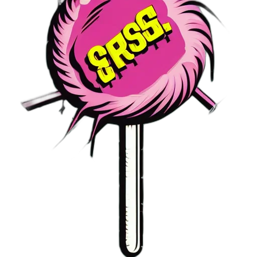 staff, weapon, candy, floss transparent PNG cut-out