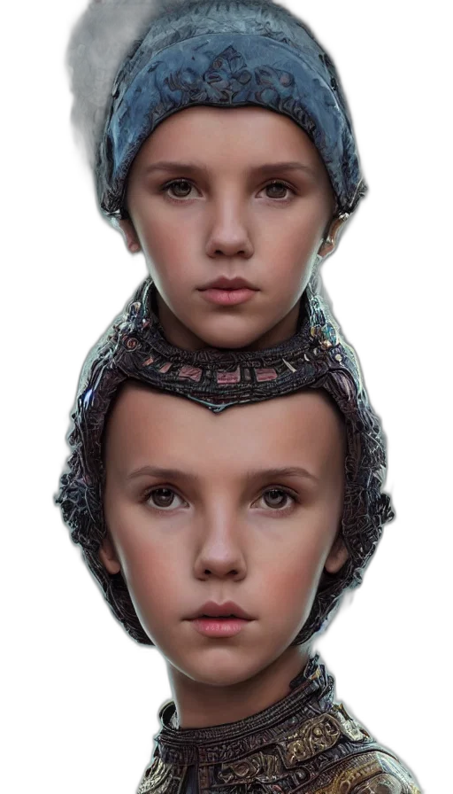 face, crown, robot, mask transparent PNG cut-out