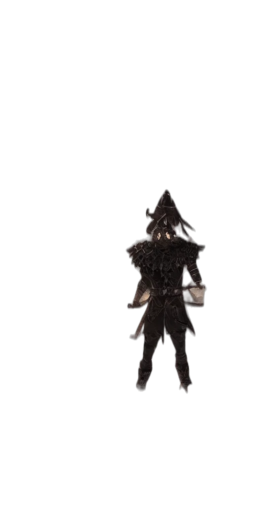 mask, staff, creature, hat transparent PNG cut-out