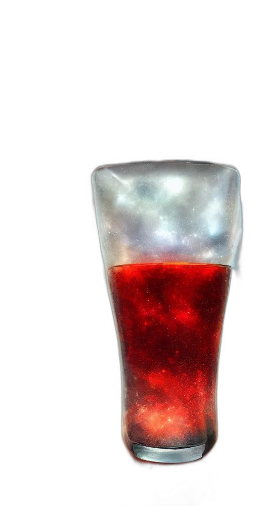 bottle, crown, food, 3d render transparent PNG cut-out