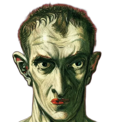 face, creature, mask, staff, comic book art, concept art, photorealistic, fantasy art transparent PNG cut-out