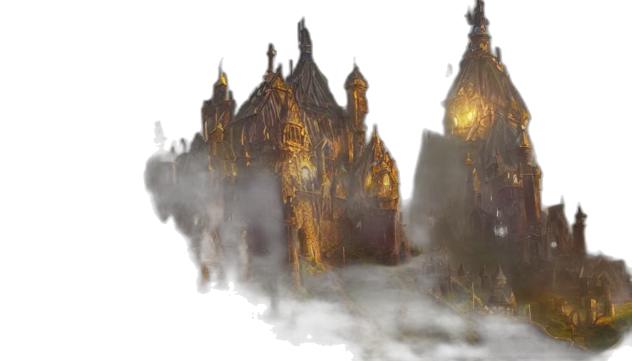 concept art, fantasy art, 3d render, photorealistic transparent PNG cut-out