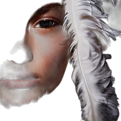 mask, face, hair, crown transparent PNG cut-out
