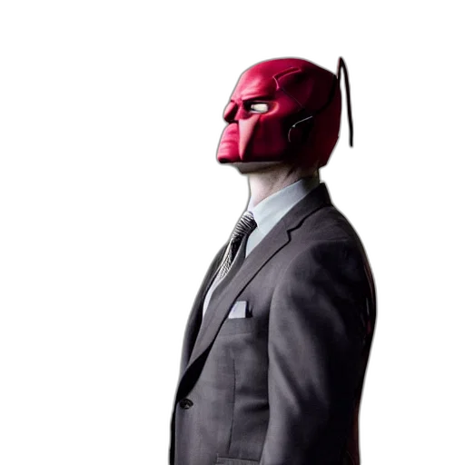 mask, robot, concept art, comic book art transparent PNG cut-out