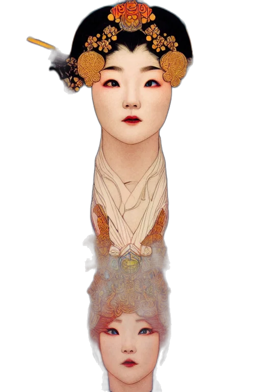staff, mask, crown, face transparent PNG cut-out