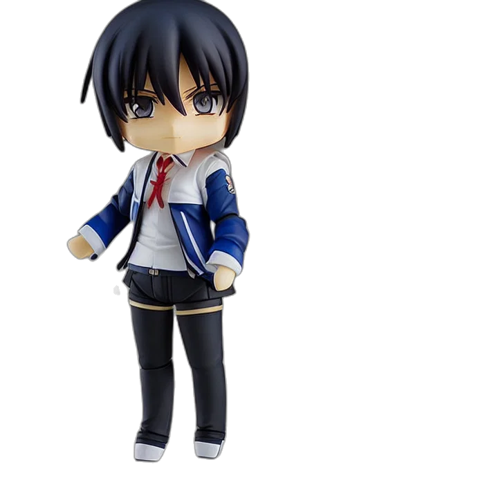 3d render, takumi, fujiwara, anime transparent PNG cut-out
