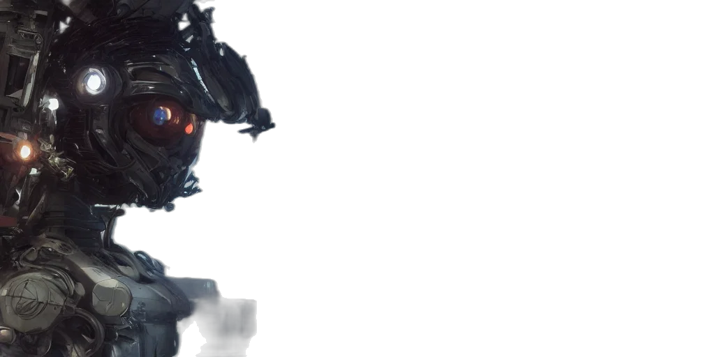 robot, dragon, weapon, creature transparent PNG cut-out