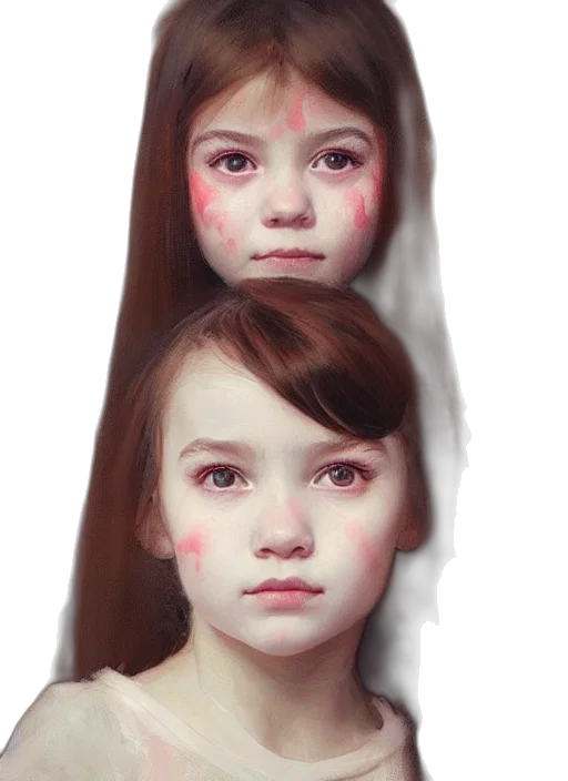 face, mask, crown, photorealistic, oil painting, 3d render, concept art, red transparent PNG cut-out