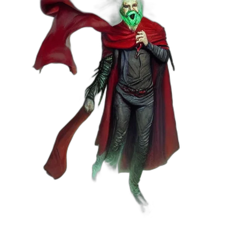 mask, creature, staff, concept art transparent PNG cut-out