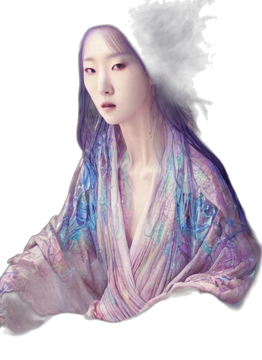dress, face, photorealistic, fantasy art transparent PNG cut-out