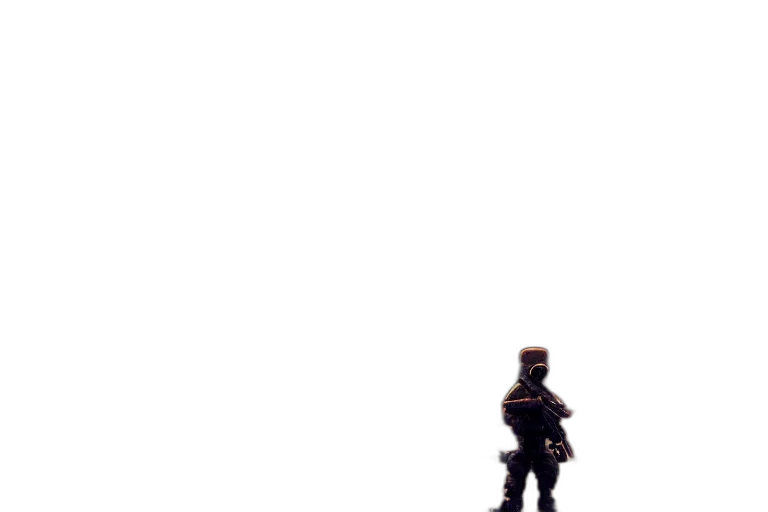 robot, weapon, sword, staff transparent PNG cut-out