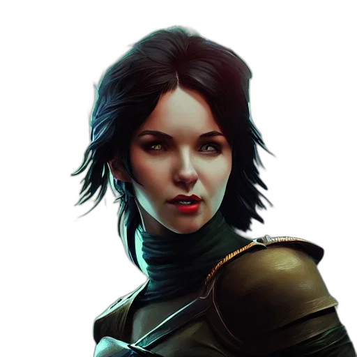 face, staff, fantasy art, concept art transparent PNG cut-out