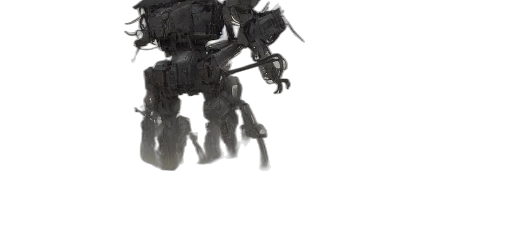 robot, creature, weapon, animal, concept art, 3d render, fantasy art, photorealistic transparent PNG cut-out