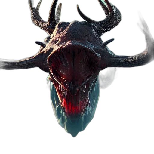 dragon, creature, mask, animal transparent PNG cut-out