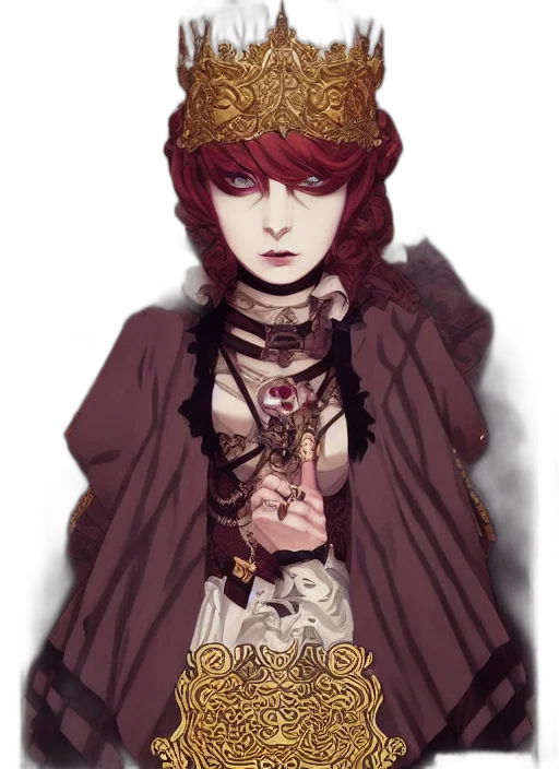 crown, dress, jewelry, staff transparent PNG cut-out