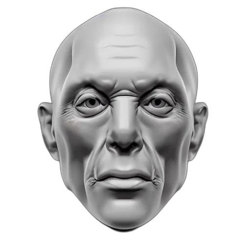 face, mask, photorealistic, 3d render, concept art, cartoon, human, head transparent PNG cut-out