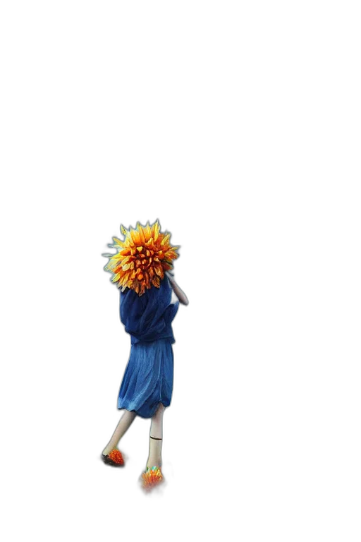 flower, dress, crown, hat, 3d render, photorealistic, concept art, pixel art transparent PNG cut-out